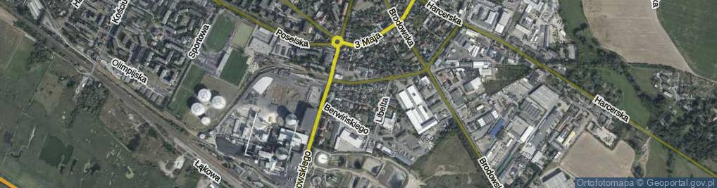 Zdjęcie satelitarne Ratajczaka Franciszka ul.